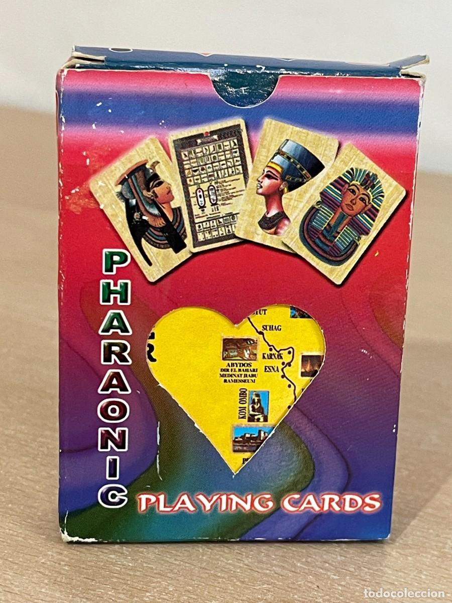 Barajas de cartas: Baraja P&oacute;ker PHARAONIC Playing Cards Egipto Faraones 54 Lugares Fara&oacute;nicos naipes cartas cleopatra
