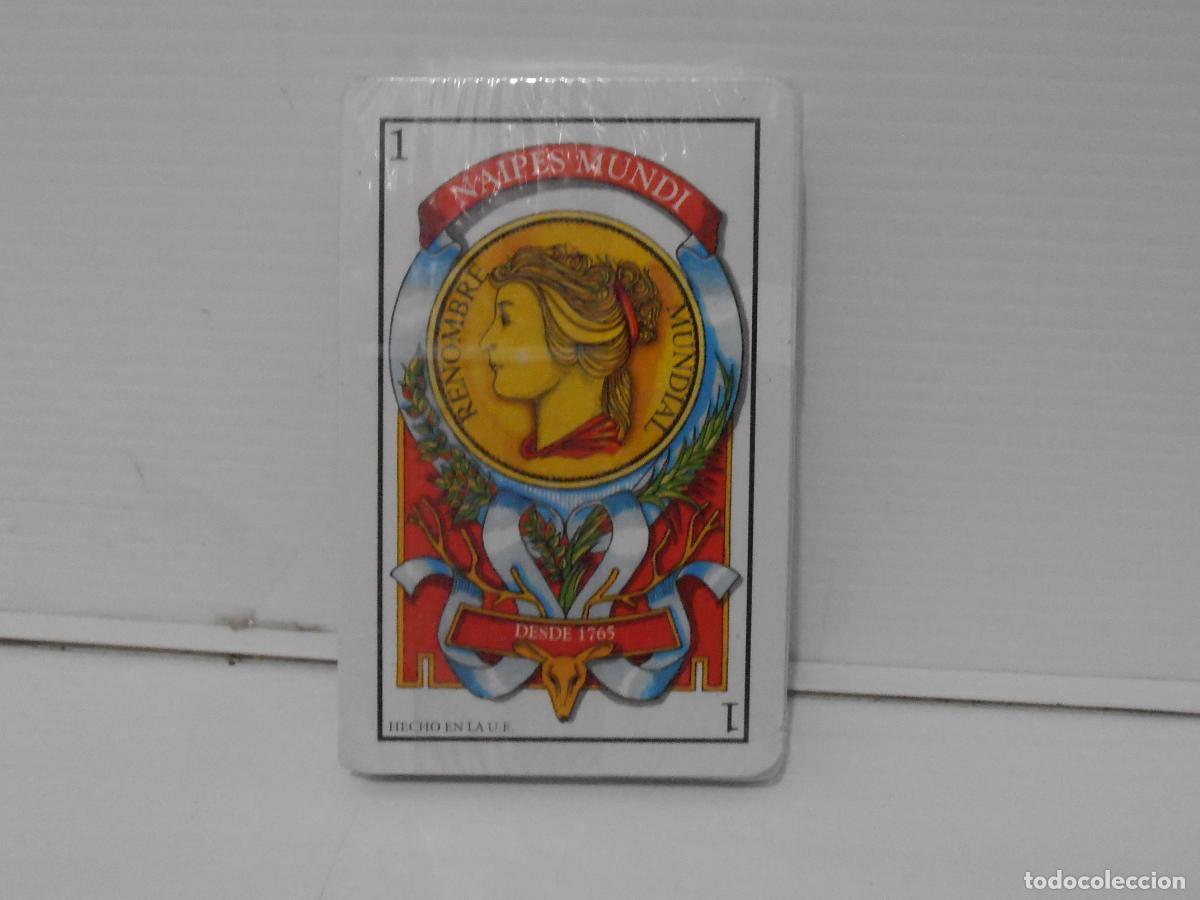 Barajas de cartas: BARAJA DE CARTAS, ESPA&Ntilde;OLA, NAIPES MUNDI, MARE ROSSO BITTER, PRECINTADA