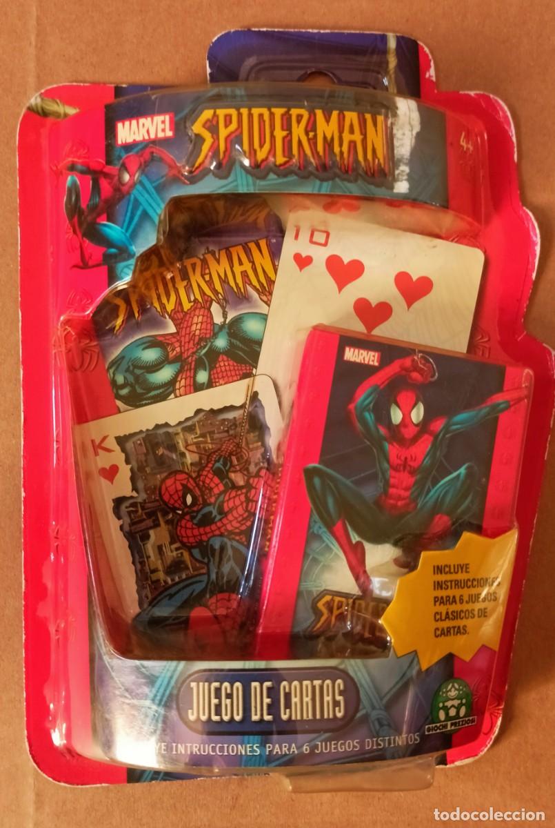 Barajas de cartas: Juegos de Cartas Spiderman Marvel EN SU BLISTER 90s00s