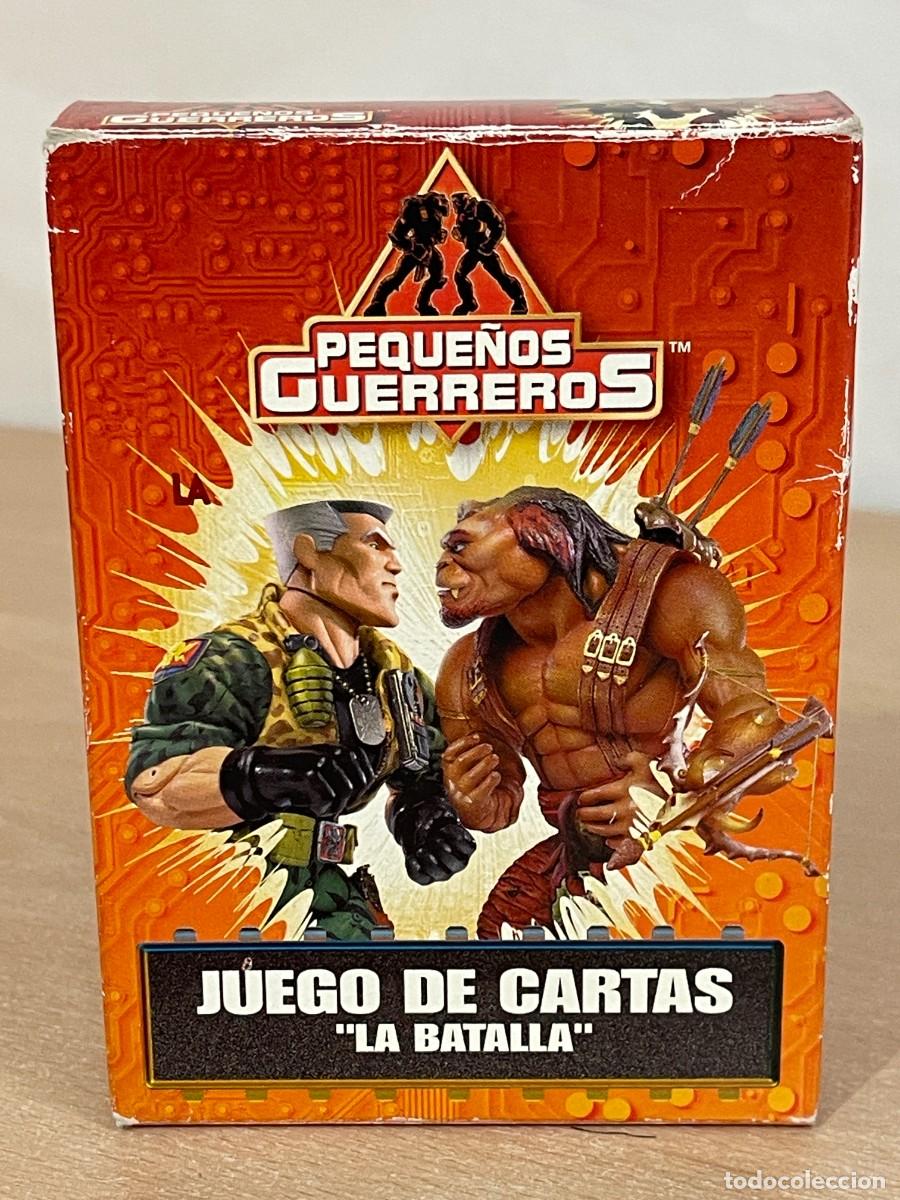 Barajas de cartas: Baraja de Cartas infantil PEQUE&Ntilde;OS GUERREROS La Batalla 1998 Made in Spain Heraclio Fournier naipes