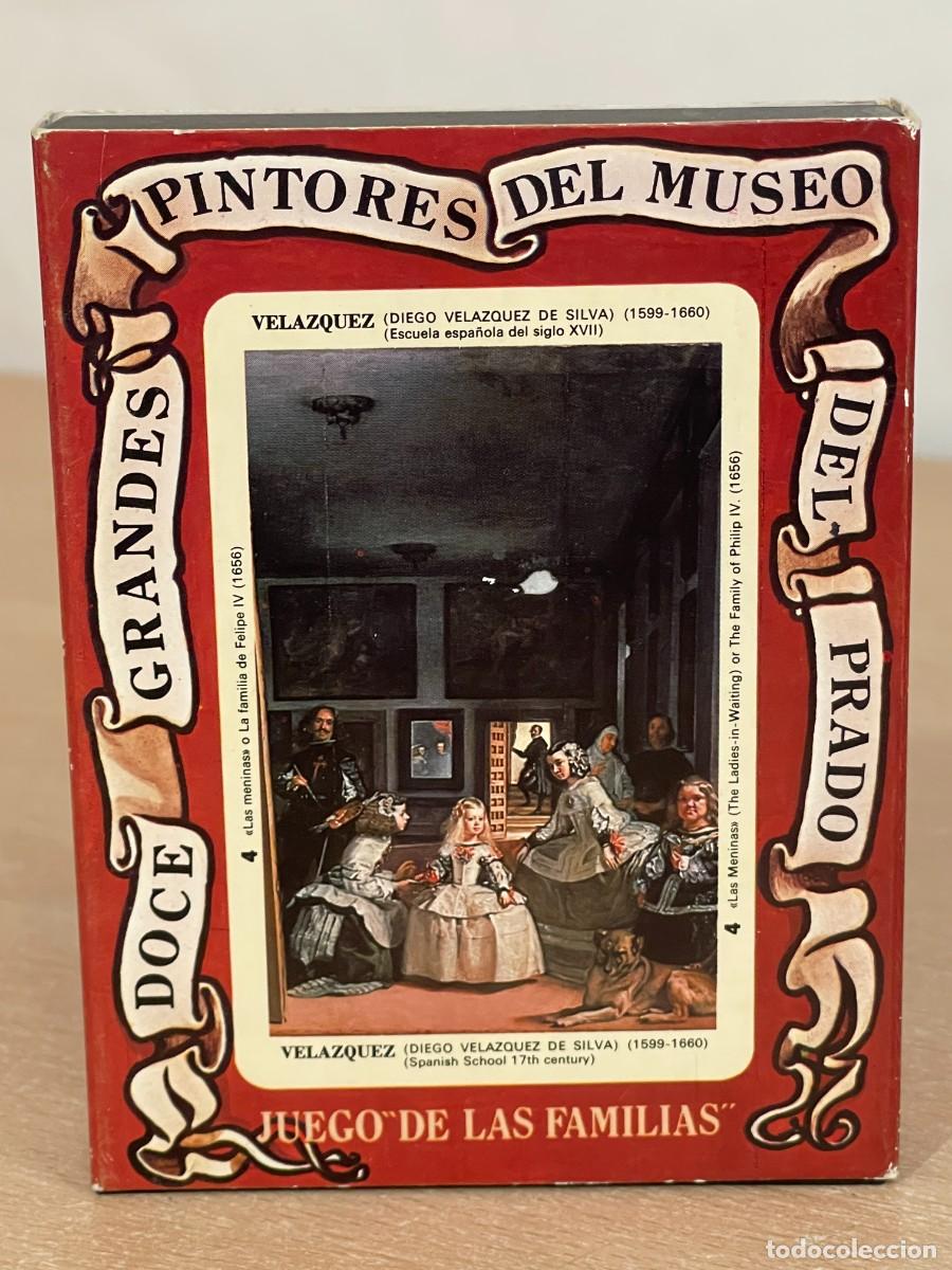 Barajas de cartas: Baraja Naipes DOCE GRANDES PINTORES DEL MUSEO DEL PRADO 1985 Made in Spain Heraclio Fournier cartas