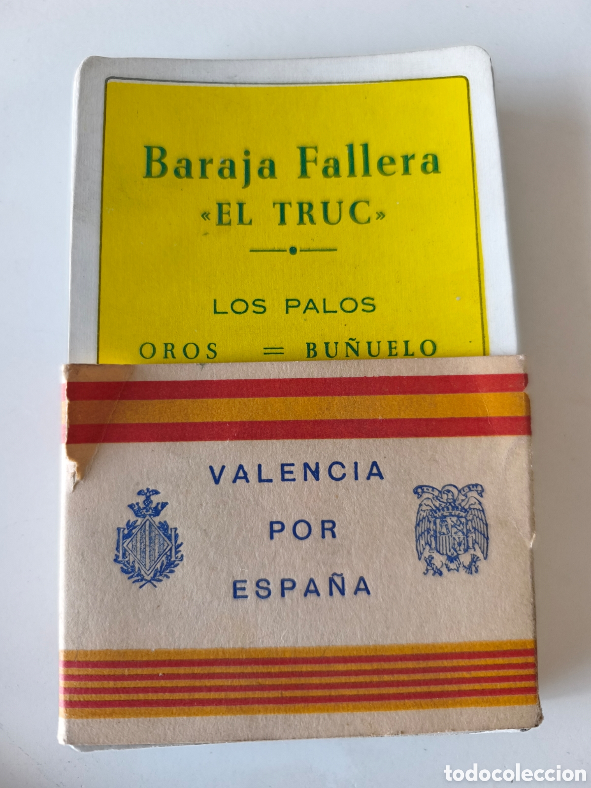 Barajas de cartas: ANTIGUO BARAJA FALLERA &rdquo;EL TRUC&rdquo; - Foto 1