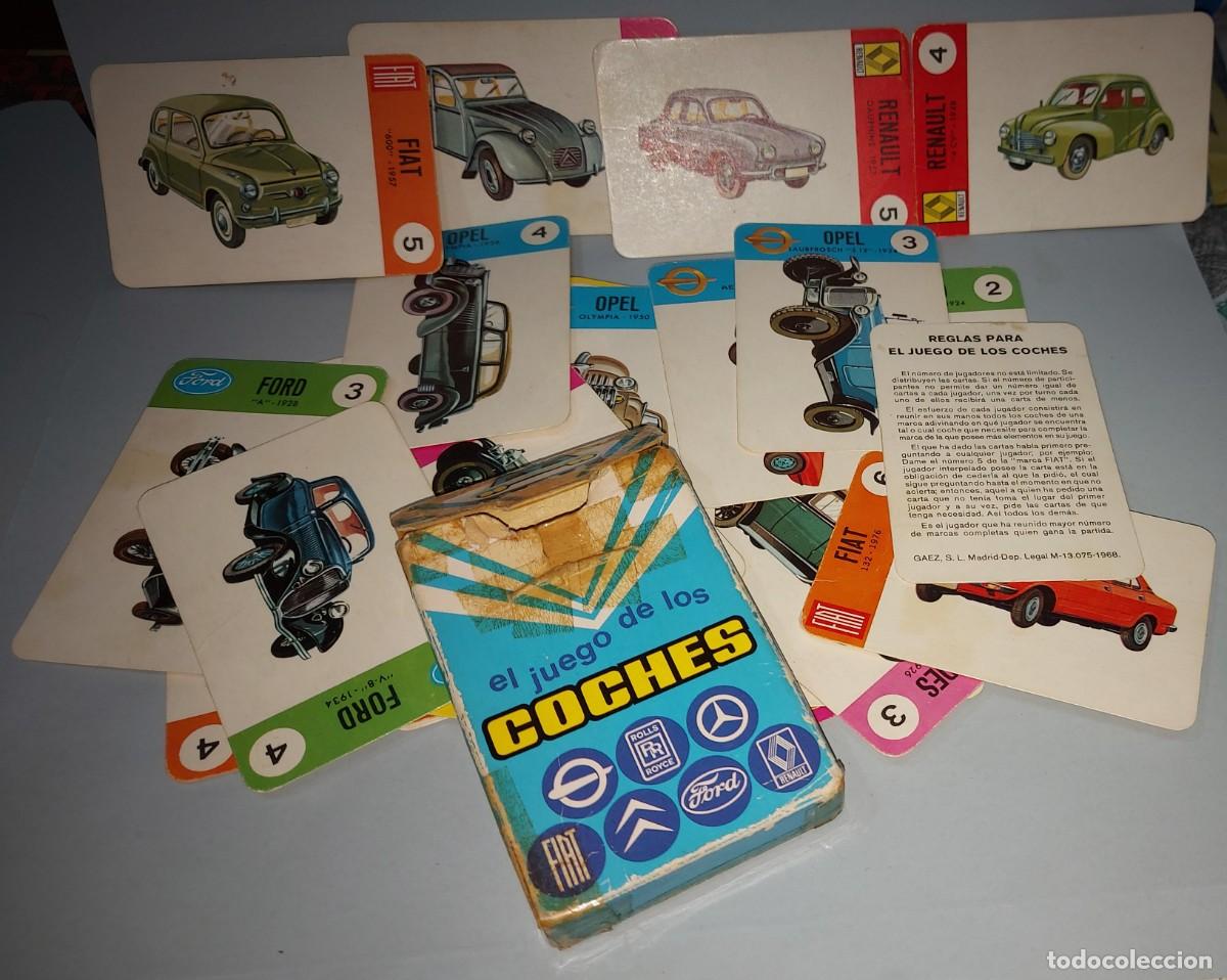Barajas de cartas: Baraja El Juego de los Coches de Ediciones Recreativas