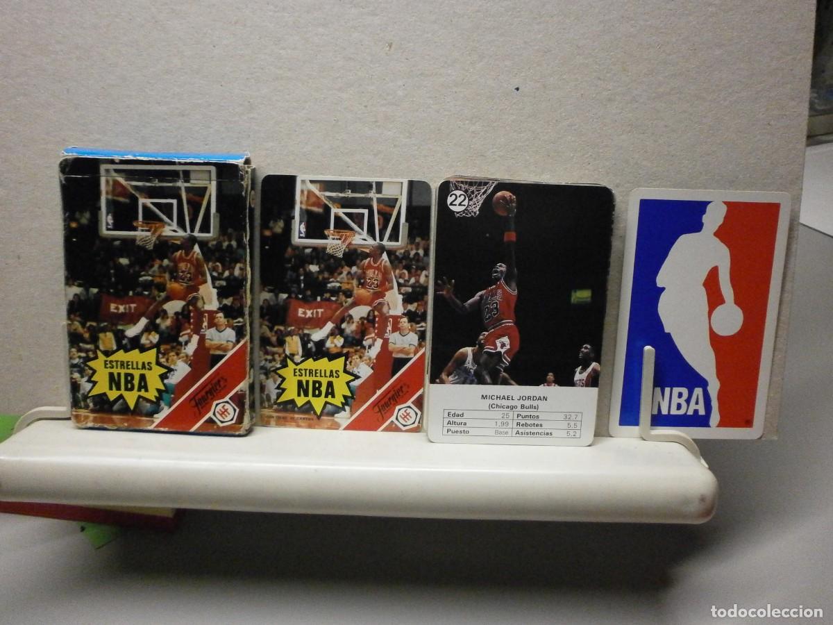 Barajas de cartas: baraja fournier estrellas de la nba buen estado completa con michael jordan