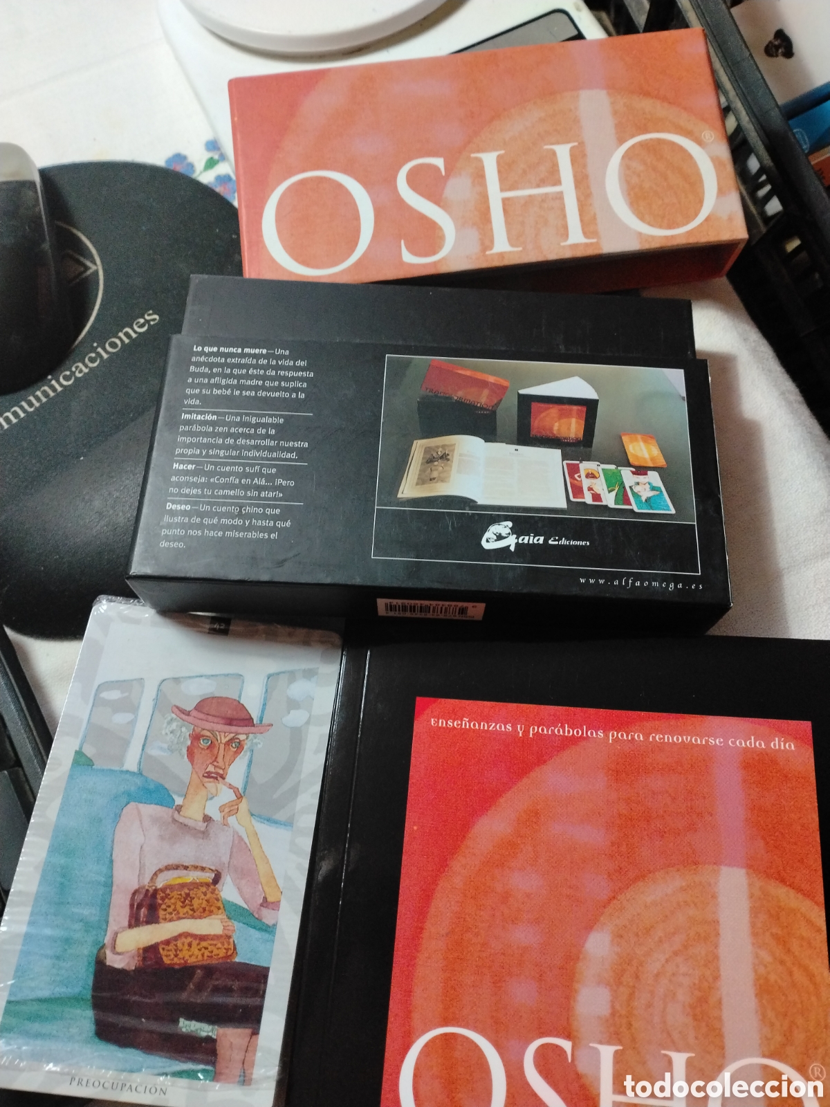 Barajas de cartas: OSHO - JUEGO DE LA TRANSFORMACI&Oacute;N - ENSE&Ntilde;ANZAS Y PARABOLAS PARA RENOVARSE CADA D&Iacute;A - GAIA EDICIONES.