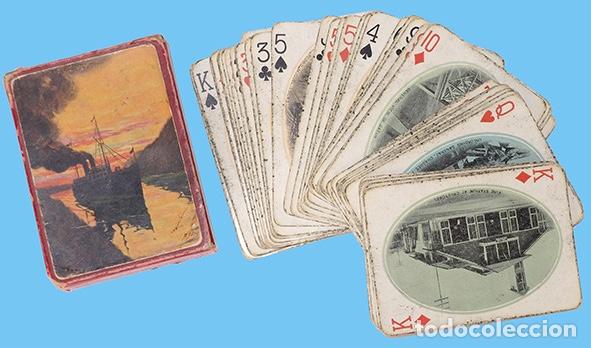Barajas de cartas: Souvenir Playing card - Juego de naipes con fotos de la construcci&oacute;n del Canal de Panam&aacute;