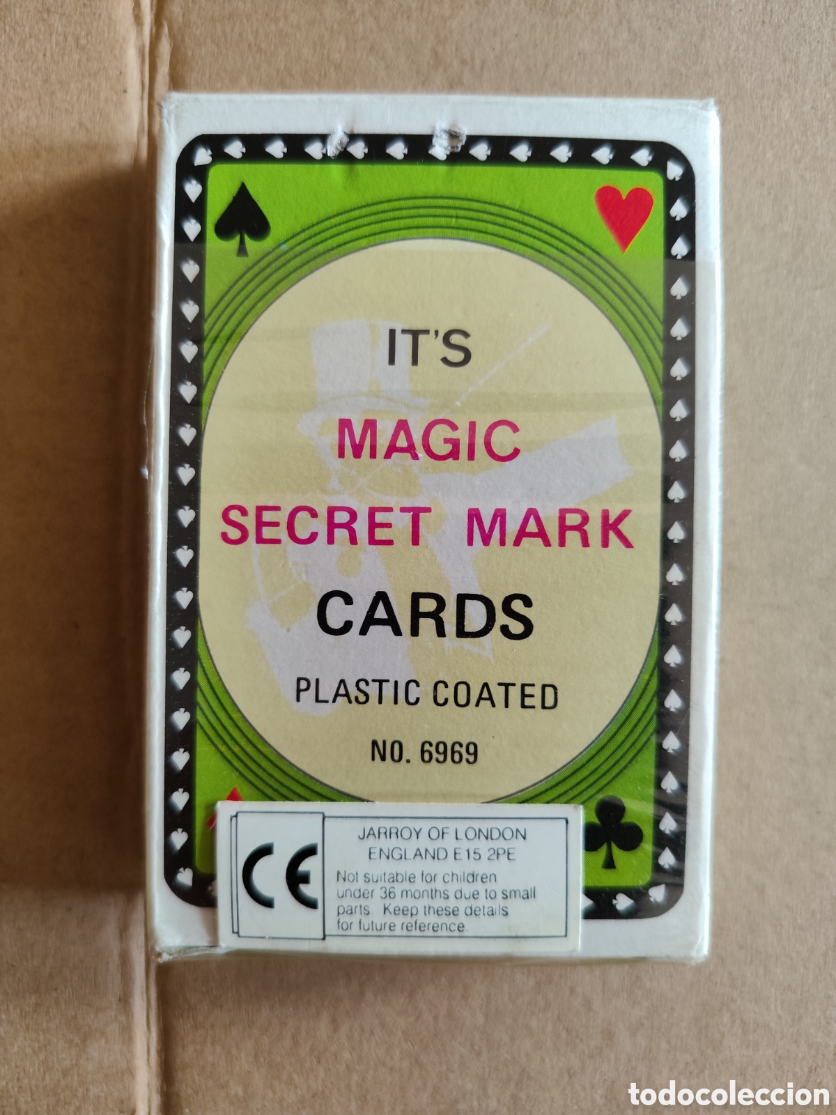 Barajas de cartas: Baraja de cartas trucada/marcada para magia