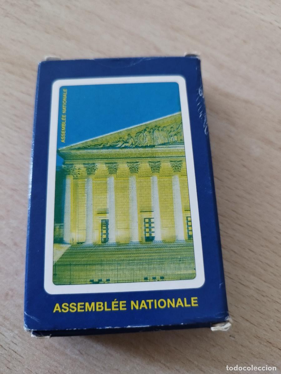 Barajas de cartas: Baraja de cartas Assembl&eacute;e Nationale Francia &ndash; Palais Bourbon &ndash; Completa con caja