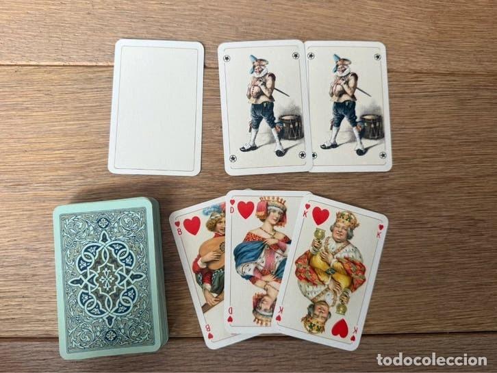 Barajas de cartas: Baraja antigua B. Dondorf Mittelalter N&ordm; 151 Frankfurt 1906-1933 completa