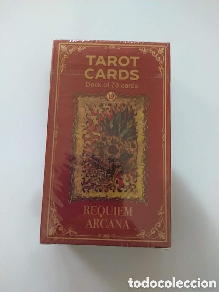 Barajas de cartas: Tarot Requiem Arcana (78 Cartas) - Baraja de Tarot g&oacute;tica y m&iacute;stica nueva a estrenar