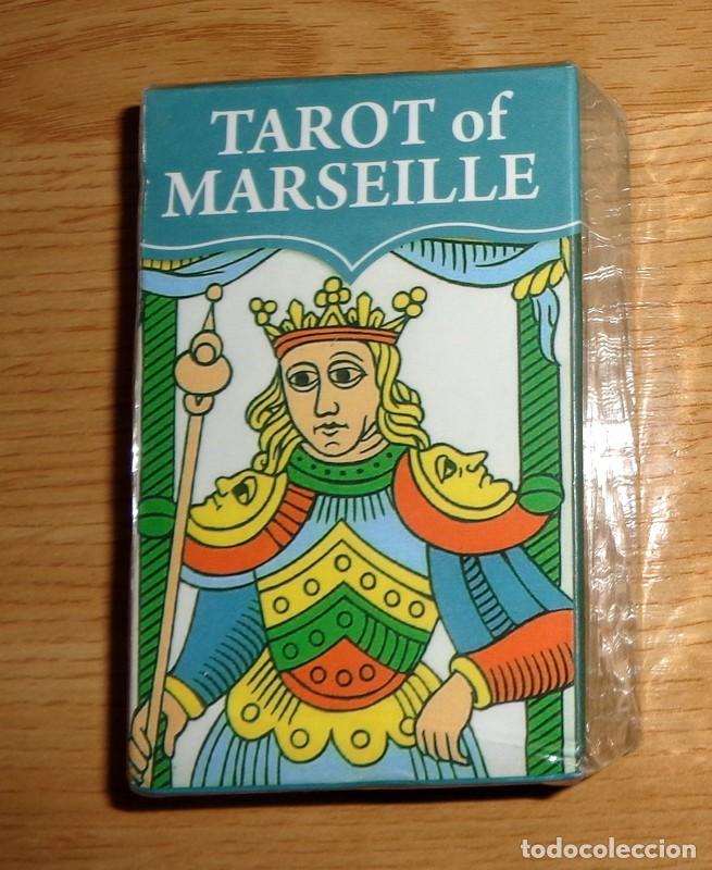 Barajas de cartas: BARAJA CARTAS VERSI&Oacute;N MINI. TAROT DE MARSELLA MARSEILLE. LO SCARABEO. NUEVA PRECINTADA! ITALY TORINO