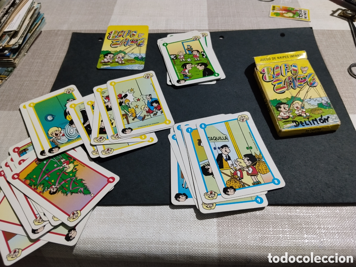 Barajas de cartas: Baraja infantil Zipi y Zape,naipes Fournier