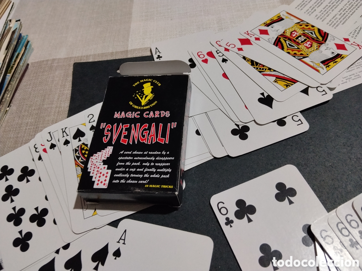 Barajas de cartas: Baraja cartes magiques SVENGALI