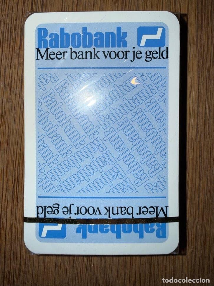 Barajas de cartas: Baraja publicitaria Rabobank Meer bank voor je geld nueva precintada B&eacute;lgica