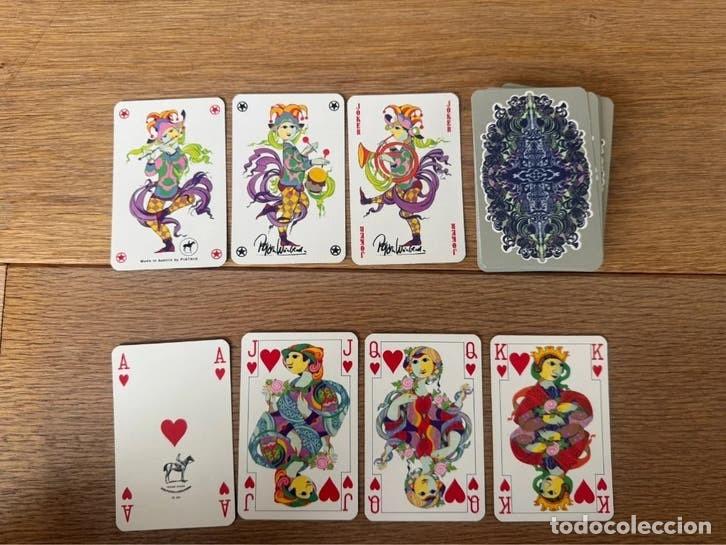 Barajas de cartas: Baraja Bj&oslash;rn Wiinblad Piatnik Wien vintage dise&ntilde;o dan&eacute;s ref. 89.849