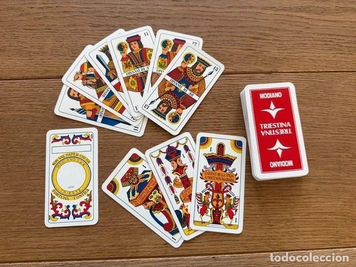 Barajas de cartas: Baraja italiana Modiano Triestine Trieste ref. 4870 40 cartas