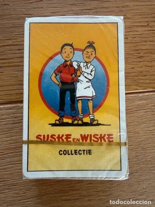 Barajas de cartas: Baraja Suske en Wiske Collectie Bob et Bobette nueva precintada