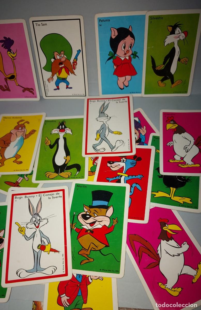 Barajas de cartas: BARAJA BUGS BUNNY EL CONEJO DE LA SUERTE , 24 CARTAS
