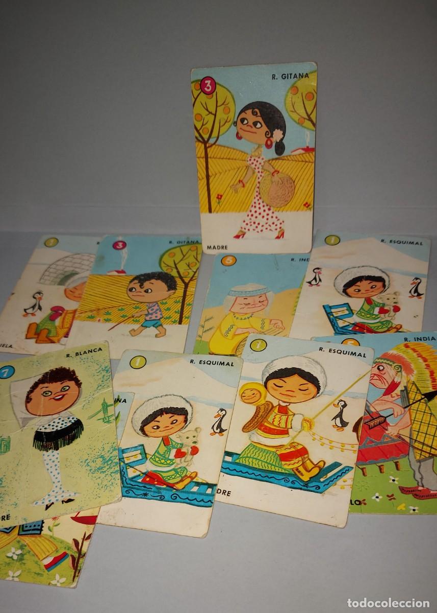 Barajas de cartas: BARAJAS EL JUEGO DE LAS RAZAS , 10 CARTAS