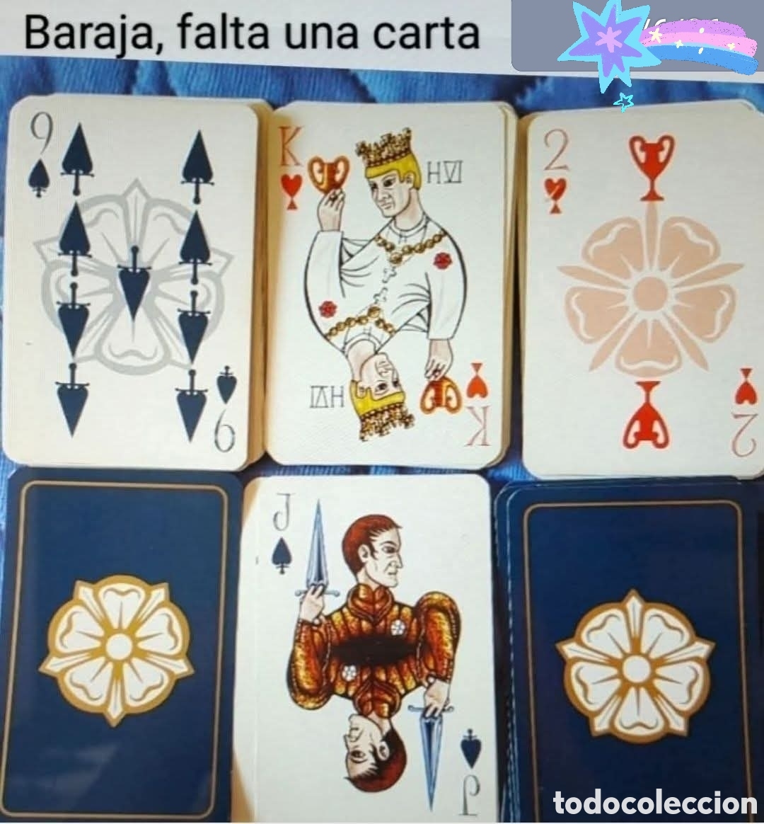 Barajas de cartas: :::: EN47 - BARAJA DE CARTAS - FALTA UNA