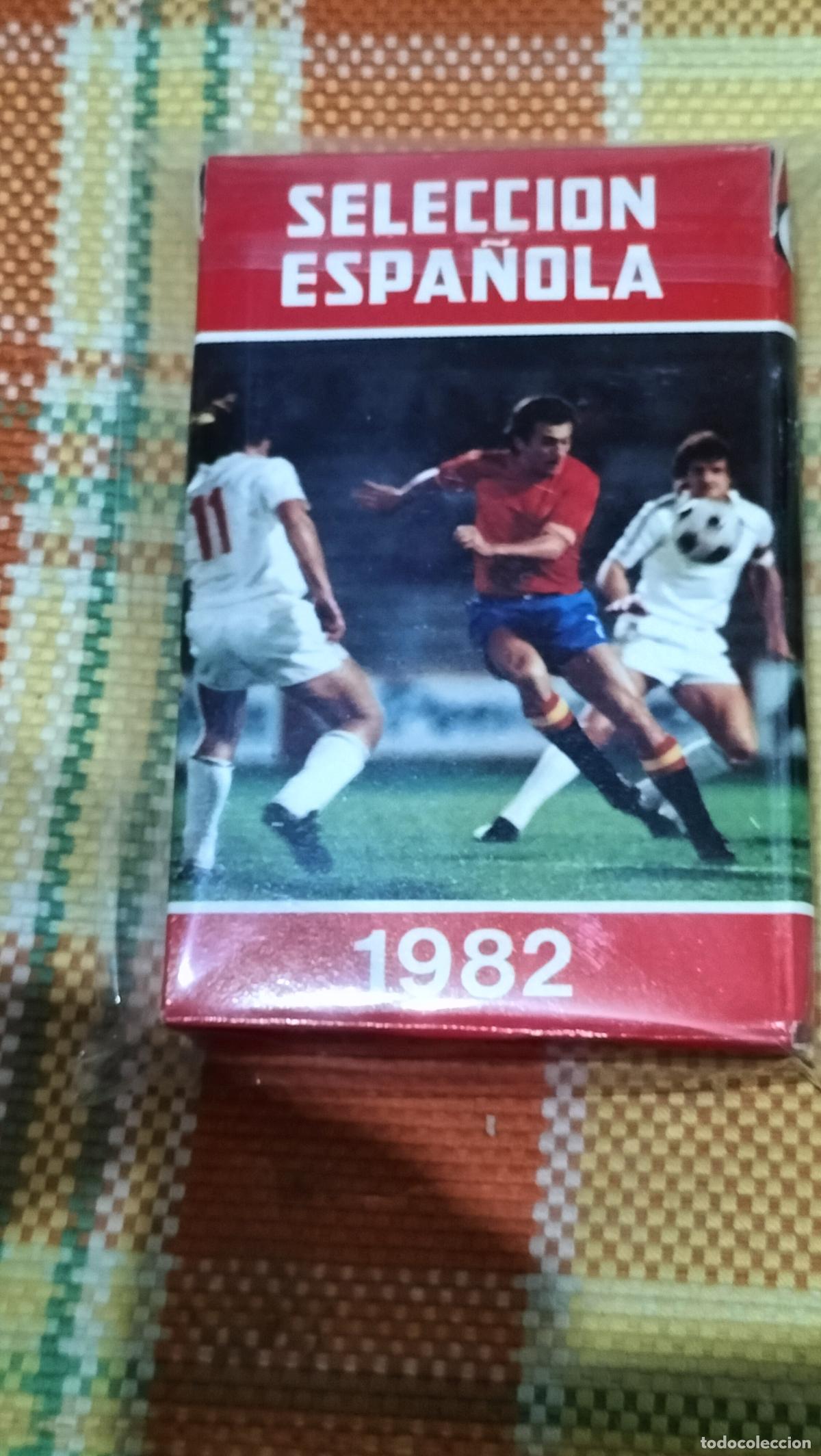 Barajas de cartas: ANTIGUAS BARAJAS FOURNIER SELECCION ESPA&Ntilde;OLA 1982
