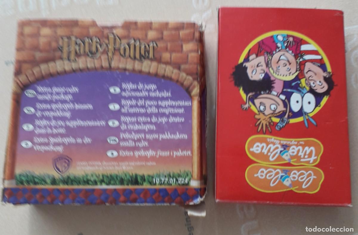 Barajas de cartas: Cartas de juego. HARRY POTTER y LEO LEO.