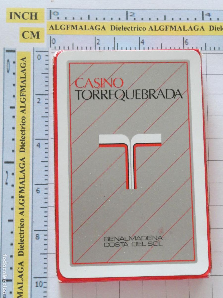 Barajas de cartas: BARAJA DE CARTAS ESPA&Ntilde;OLA. FOURNIER. CASINO TORREQUEBRADA. BENALM&Aacute;DENA. COSTA DEL SOL. M&Aacute;LAGA. 80GR