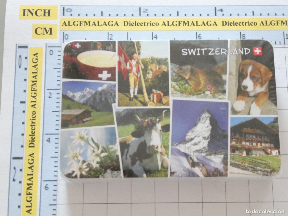 Barajas de cartas: BARAJAS DE CARTAS DE P&Oacute;KER. SUIZA VISTAS T&Iacute;PICAS. PRECINTADA. 80GR