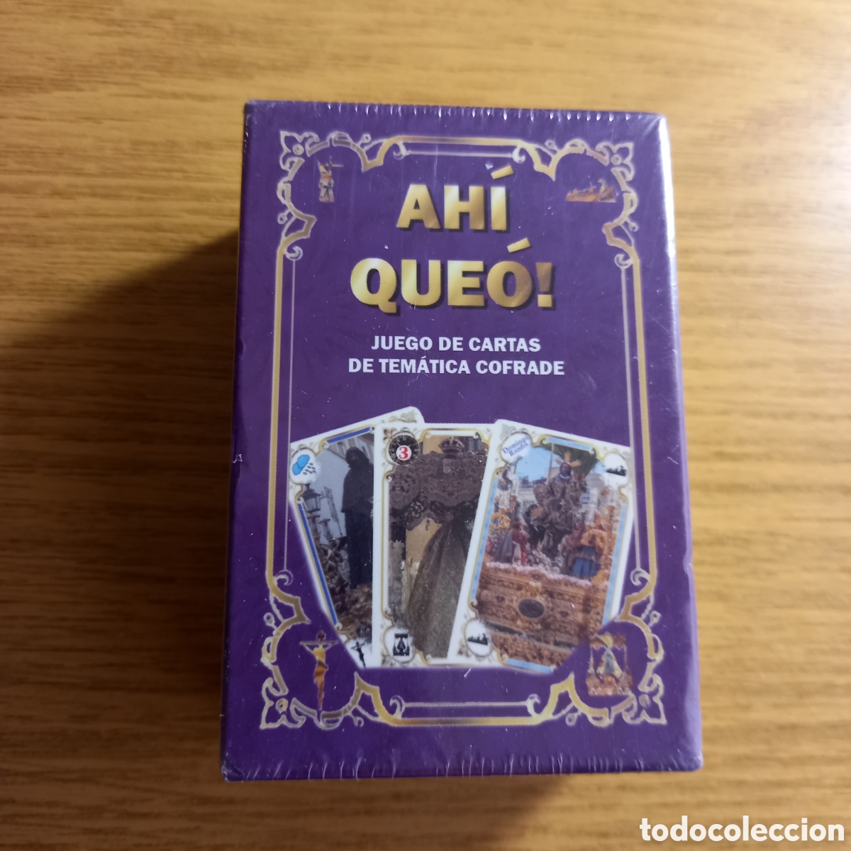 Barajas de cartas: Juego de cartas cofrades Ah&iacute; Que&oacute;