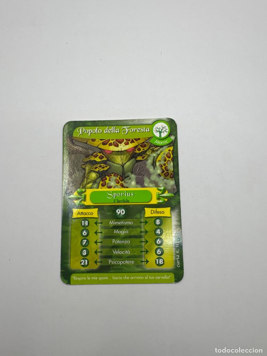 Barajas de cartas: GORMITI &ndash; TRONCANNONE &ndash; 2&ordf; SERIE &ndash; POPOLO DELLA FORESTA &ndash; CARTA N&ordm; 81 &ndash; ITALIANA