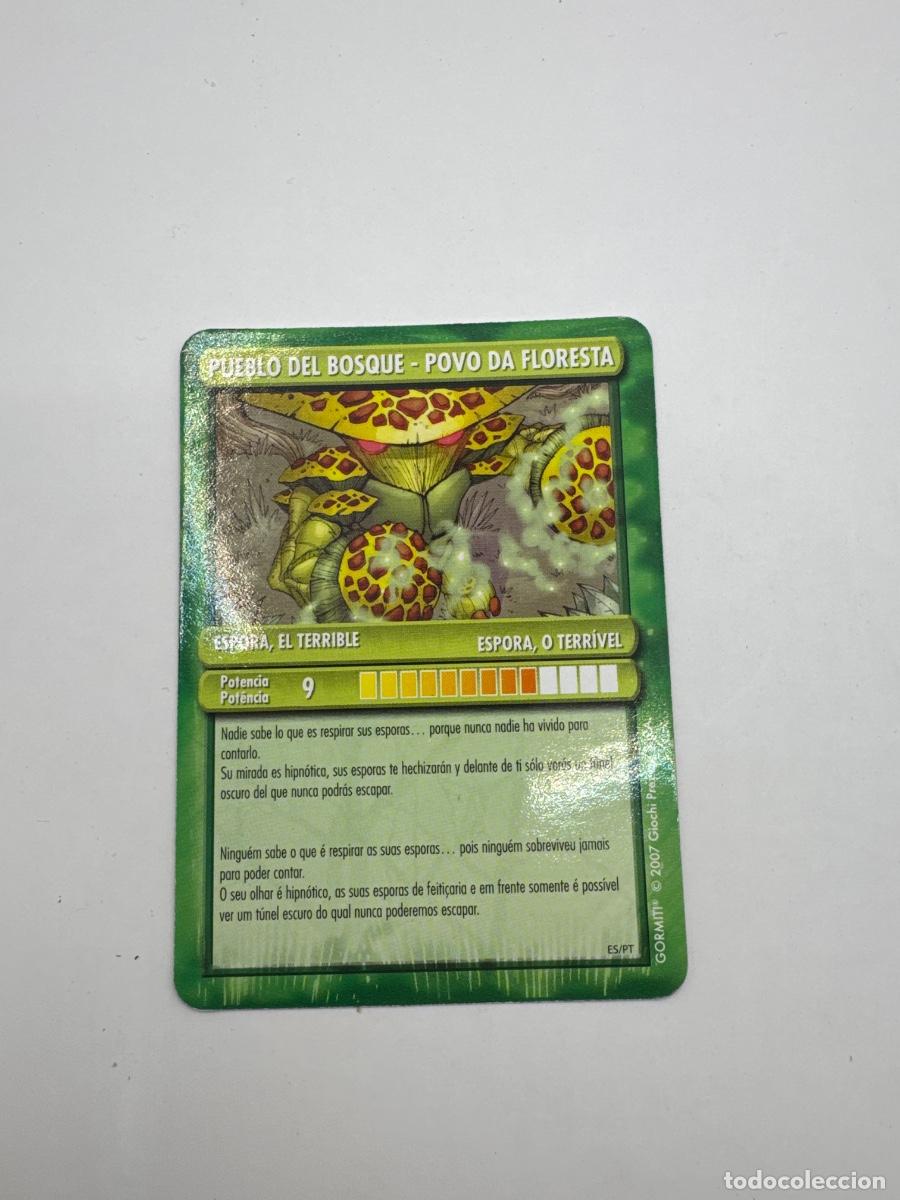 Barajas de cartas: GORMITI &ndash; ESPORA EL TERRIBLE &ndash; PUEBLO DEL BOSQUE &ndash; CARTA ESPA&Ntilde;OL PORTUGU&Eacute;S &ndash; 2007