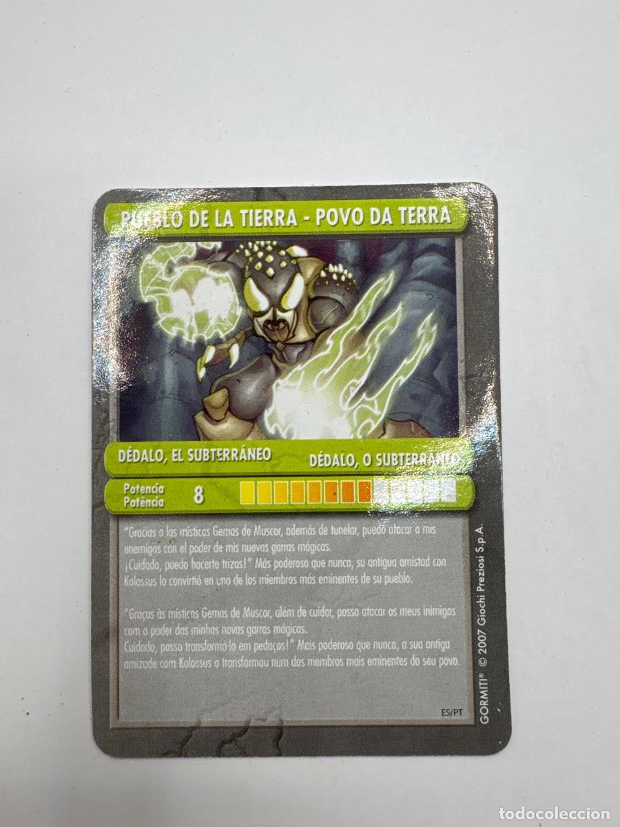 Barajas de cartas: GORMITI &ndash; D&Eacute;DALO EL SUBTERR&Aacute;NEO &ndash; PUEBLO DE LA TIERRA &ndash; CARTA ESPA&Ntilde;OL PORTUGU&Eacute;S &ndash; 2007