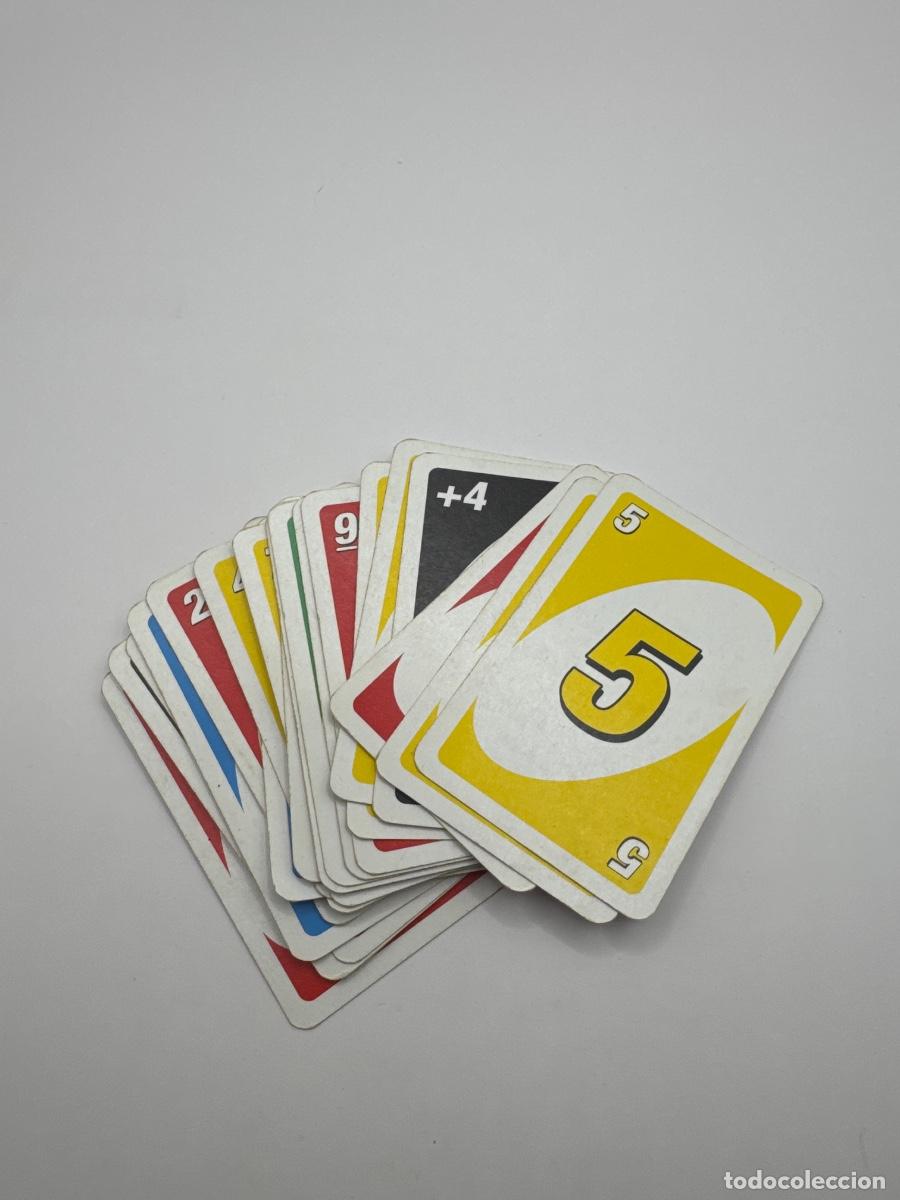 Barajas de cartas: UNO &ndash; LOTE DE 22 CARTAS DEL CL&Aacute;SICO JUEGO DE MESA MATTEL &ndash; CARTAS SUELTAS