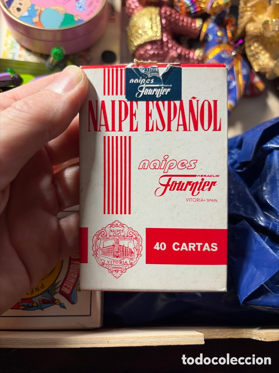 Barajas de cartas: III - Baraja espa&ntilde;ola fournier naipes mutuasport