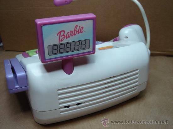 caja registradora barbie mattel