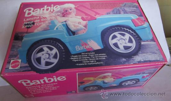 blue barbie jeep