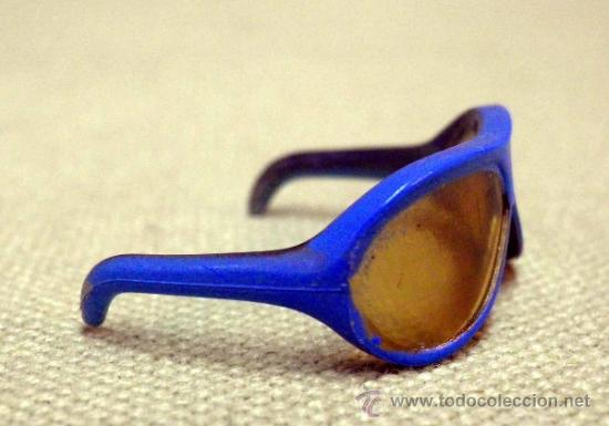 Barbie y Ken: COMPLEMENTO ORIGINAL, GAFAS DE SOL AZULES. MU&Ntilde;ECA BARBIE - Foto 1