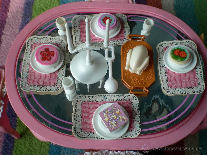 Mattel Barbie Doll 1987 Sweet Roses Dining Tabl Comprar Barbie Y Ken