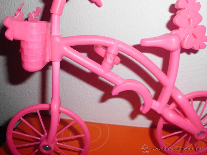Barbie y Ken: bicicleta rosa mu&ntilde;eca barbie - Foto 5