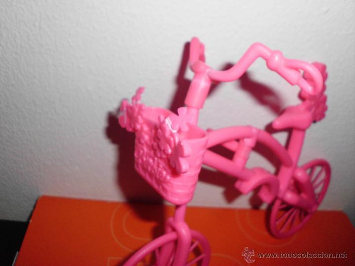 Barbie y Ken: bicicleta rosa mu&ntilde;eca barbie - Foto 7