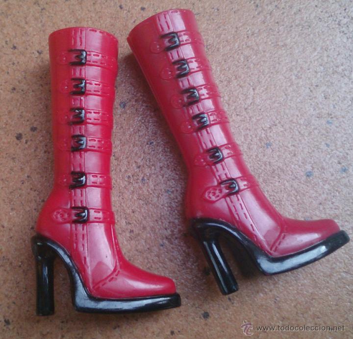 Botas altas rojas originales barbie my scene - Vendido en Venta Directa -  45783432
