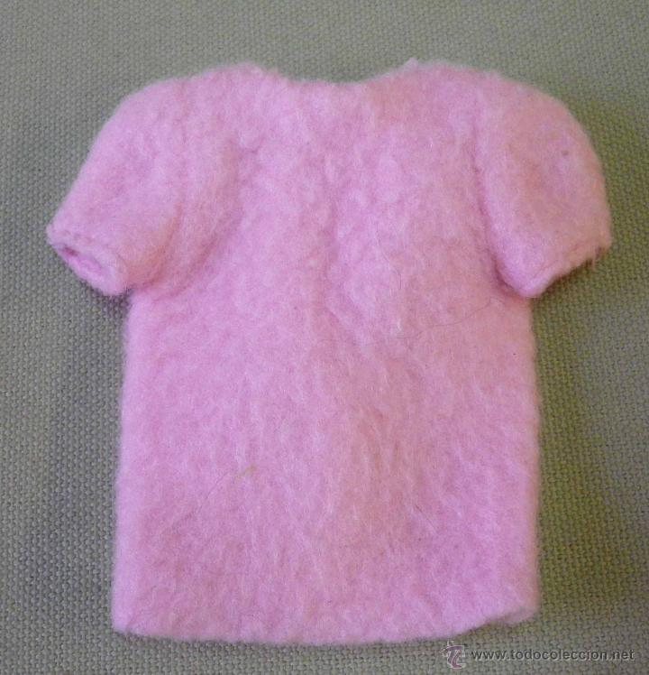 Barbie y Ken: COMPLEMENTO ORIGINAL, MU&Ntilde;ECA BARBIE, JERSEY VINTAGE, ROSA - Foto 1