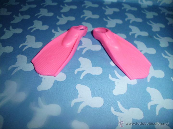 Barbie y Ken: preciosas aletas de mu&ntilde;eca barbie - Foto 1