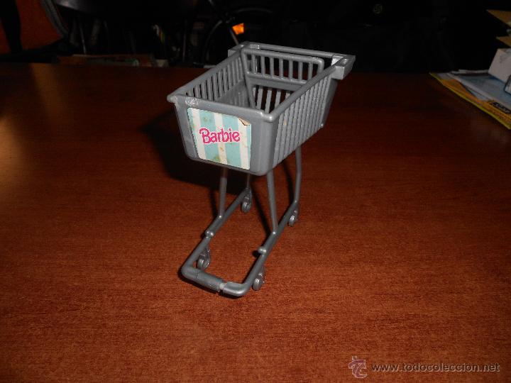 Barbie y Ken: ANTIGUO CARRITO DE LA COMPRA DE BARBIE - Foto 2