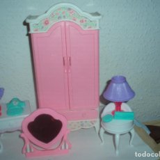 Barbie y Ken: ARMARIO MUEBLES Y ALGUN ACCESORIO BARBIE MATTEL 1996. Lote 68314533