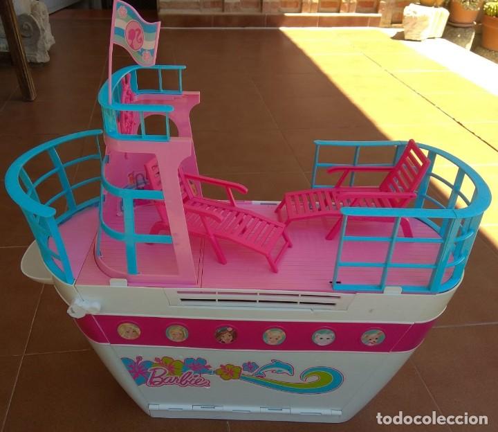 el barco de barbie