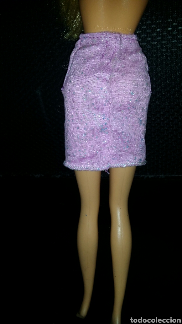 Barbie y Ken: Falda rosa de mu&ntilde;eca Barbie corta - Foto 2
