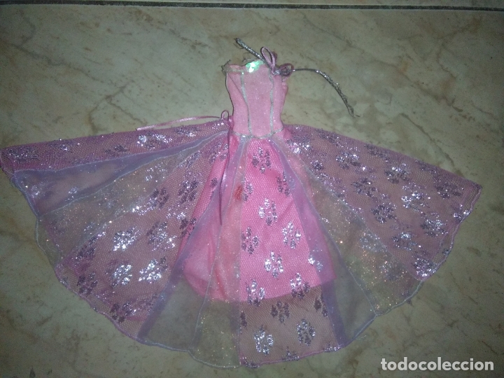 Barbie y Ken: vestido de mu&ntilde;eca barbie - Foto 1