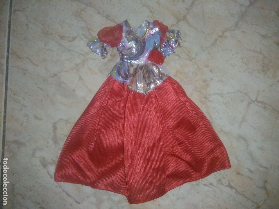 Barbie y Ken: Vestido para mu&ntilde;eca barbie - Foto 1