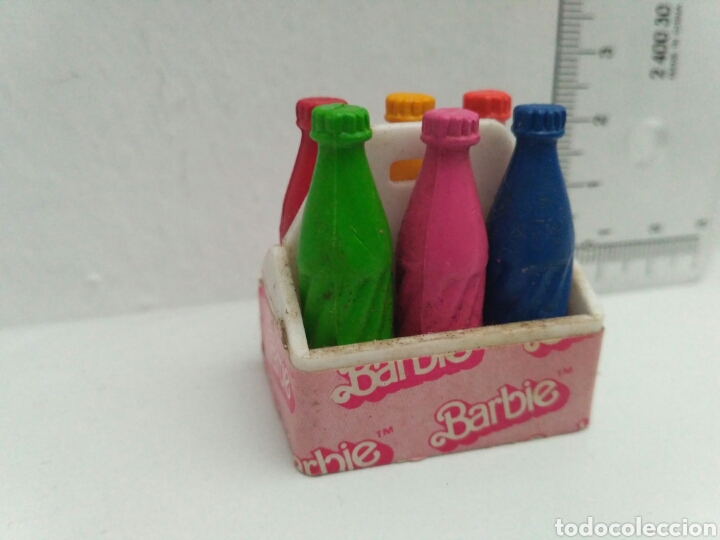Barbie y Ken: Caja cesta botellas barbie - Foto 1